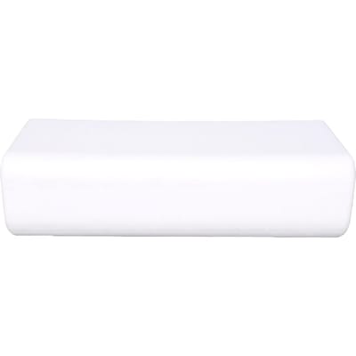 Oreiller de Baignoire avec Ventouses Doux Haute Élasticité Imperméable Ergonomique Oreiller de Bain Spa Blanc