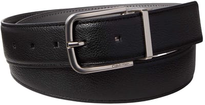 Riem Calvin Klein Round Buckle Pebble 35Mm Rev/Adj - Fashion Wear - Volwassen