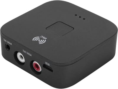 Muziek Ontvanger - Draadloze Adapter - Muziek Streamen - 20 Meter Bereik - 130 gram - Zwart