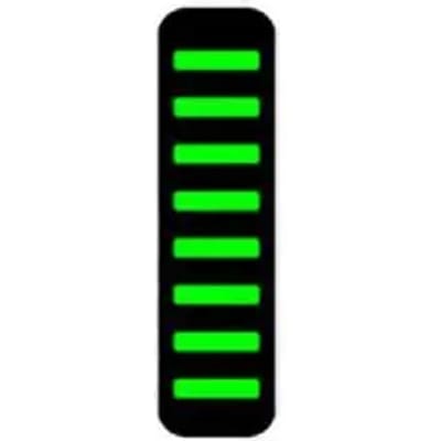 ProGuard Cable Tie - Front - Sticker - Mini - Neon Green