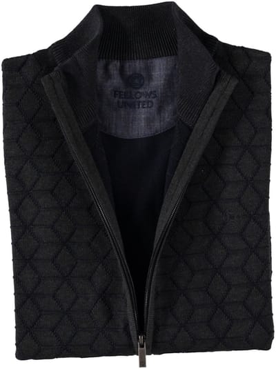 Fellows United Cardigan Star Navy (22.1120 - 110)