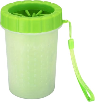 Bovista Hondenpoten Reiniger - Hondenpoten Schoonmaken - Honden Verzorging - Potenreiniger Hond - Poot Reiniger - Portable - Groen