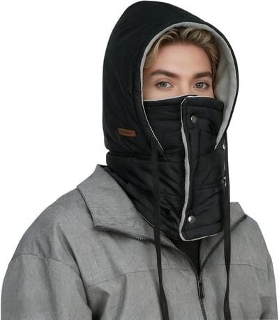 Warm en Winddichte Balaclava voor Winterse Activiteiten, Multifunctioneel Ski Masker voor Fietsen, Hardlopen en Wandelen