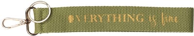 Clayre & Eef Sleutelhanger 20 cm Groen Synthetisch