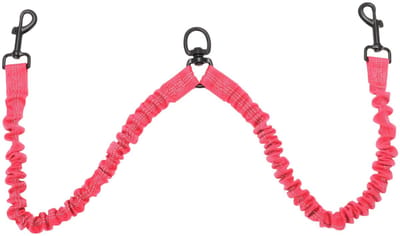 Dailygoods- Dubbele Hondenlijn 360° Draaibaar - Reflecterende Hondenlijn - Voor 2 Honden - Veiligheid - Handvrij Wandelen - Gemak bij Nacht - Hondenriem