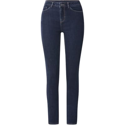 ESMARA Dames jeans - Skinny fit (Donkerblauw, 34)