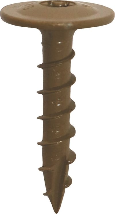 Woodies - Ultimate Shield Paalhouderschroeven - Torx 40 Tellerkop - 8 x 40mm - Voldraad (50 stuks)