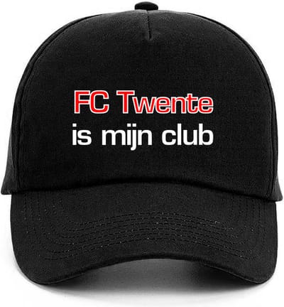Pet met tekst: FC Twente is mijn club