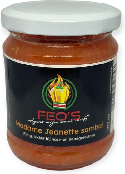 madame Jeanette sambal