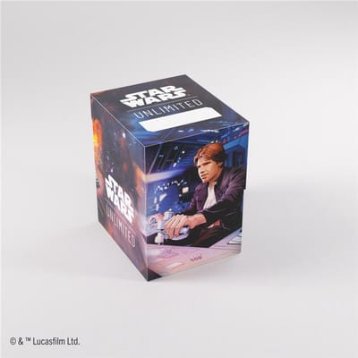 Star Wars Unlimited Soft Crate Han Solo/Millenium Falcon - Deckbox - Tokenbox - voor Star Wars Unlimited - Gamegenic
