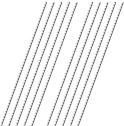 Roestvrij Stalen Ronde Staven - Hoogwaardige Corrosiebestendigheid - 3 x 300 mm