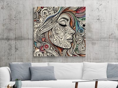 Kunstprint | Wanddecoratie | Dibond | 60 × 60 cm