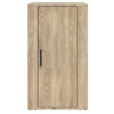 vidaXL - Dressoir - 40x33x70 - cm - bewerkt - hout - sonoma - eikenkleurig