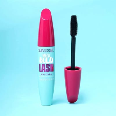 Sunkissed Mega Bold Lash Waterproof Mascara - Black