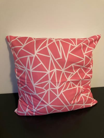 Nordic Geometry Collection Kussenhoes – Pink Edition - 45x45 cm
