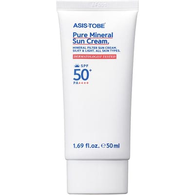 [ASIS-TOBE] Pure Minerale Zonnecrème SPF 50+ PA++++ 50ml white