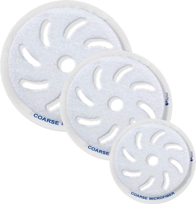 RUPES BigFoot Microfiber Polijstschijf 80/100mm - Coarse Blauw - per stuk