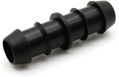 Irrigatie Koppelingen - Slang Adapter - Tuin Besproeien - Waterbesparend Systeem - 100 Stuks - Zwart