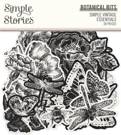 Simple Stories - Simple Vintage Essentials Botanical Bits (38pcs) (20418)