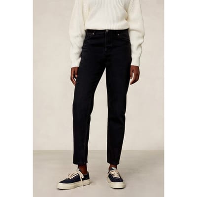 Kings Of Indigo Caroline Cropped Eco Recycled Black Worn Size: W33L29 | Straight Pants Outlet | Dames | Zwart