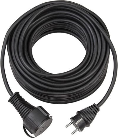 Brennenstuhl Verlengsnoer voor bouwplaatsen IP44 10m zwart H07RN-F 3G2,5