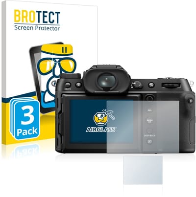 Screenprotector 3 Stuks voor Fujifilm GFX50S II Beschermglas transparant