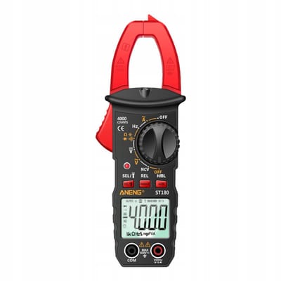 Aneng ST180 Digitale Stroomtang Multimeter Multimeter Voltmeter Amperemeter Ac Dc Voltage Ncv Tester Universal Meter Tester