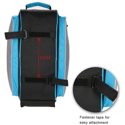 Lixada Fiets Achterzittas Multifunctioneel Waterdicht MTB Fiets Fietstassen Fietsrek Tas Met Regenhoes blauw