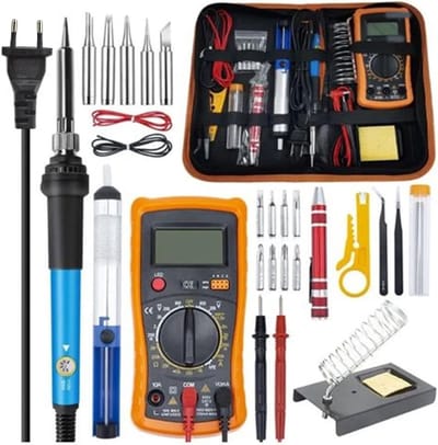 Soldeerbout set - Soldeerstation Compleet - Houtbrander Set - Instelbare Temperatuur - Hobbygereedschap