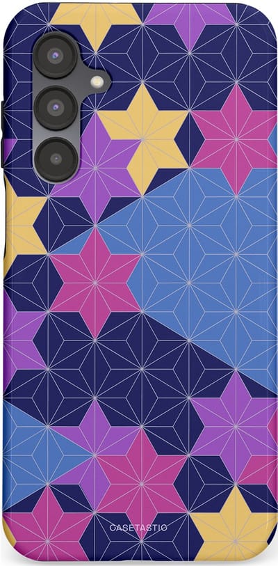 Casetastic Hoesje Geschikt voor Samsung A16 - Stijlvolle Beschermende Duo-layer Case - Sterrenlijn
