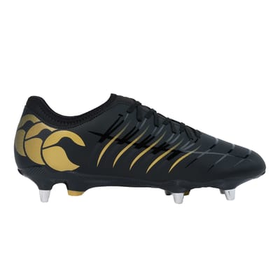 Canterbury Unisex Adult Phoenix 2.0 Team Leder Soft Ground Rugby Laarzen (Zwart)