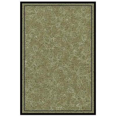 Deurmat huisdeur deur zijde vuilafstotend antislip tapijt uitgesneden deurmat deurdeur slijtvast groene zijde ring veranda 40 * 60CM [Crystal Fleece] gray