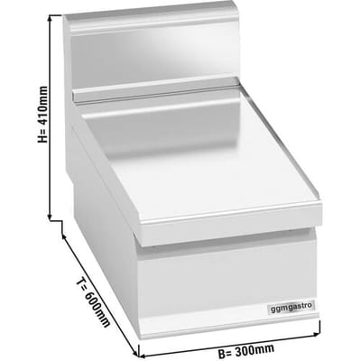 GGM Gastro Neutralelement - 300mm Zilver