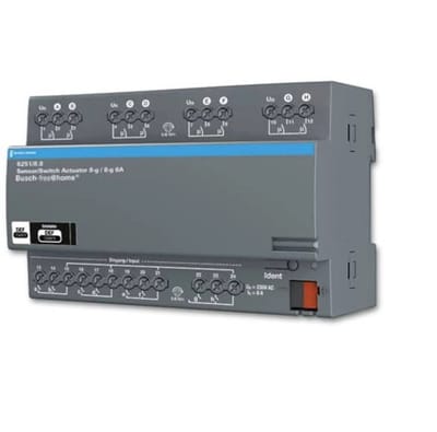 ABB Busch-Jaeger Busch-FreeAtHome I/O-module Bussysteem - 2CKA006220A0024 - E37FC