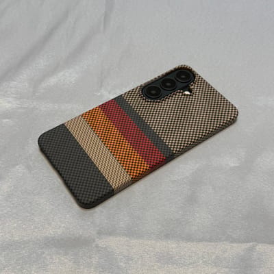 Voor Samsung Galaxy S26 S25 S24 S23 FE Ultra Plus Koolstofvezel Textuur Hoesje Voor Magsafe Draadloos Opladen PC Ultra Dunne Cover Galaxy S23+