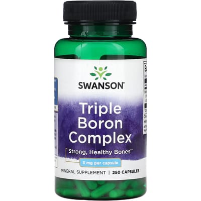 Triple Borium Complex, 3mg, 250 capsules