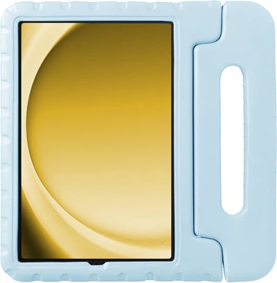 Hoes - Geschikt voor Samsung Galaxy Tab A9 Plus - Kinderhoes Shockproof Bumper - Kidsproof Case - Tablet Hoesje - Kinder Hoesje Cover - Sky