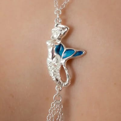 Sylvie Monthulé | Silver Nipple Clamp and Nipple Jewelry | Mermaid