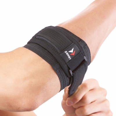 Zamst EPI-Band Elleboogband - Zwart - S