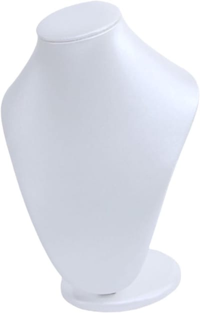 Sieraden Display - Hanger Standaard - Sieraden Presentatie - Stabiele Constructie - 23.5x17x10cm - Wit