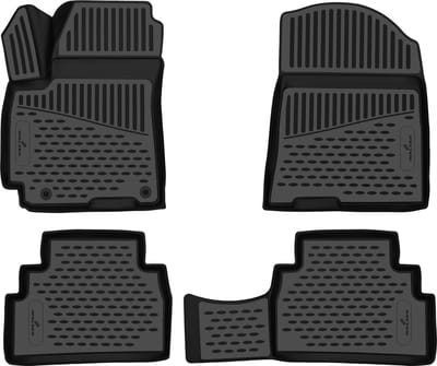 Walser Rubberen Voetmatten XTR geschikt voor Kia Soul III (SK3) 01/2019-Vandaag