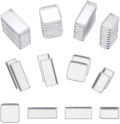 Dailygoods- Oogschaduwpan 80 Stuks - Aluminium - Compact - Hervulbare Container - Organizer - Duurzaam Materiaal - Make-up Pan