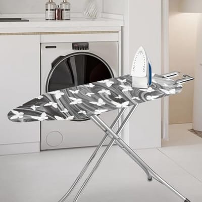 Strijkplankovertrek voor stoomstrijkstation - Antislip - Hittebestendig - Wasbaar - 120 x 40 cm