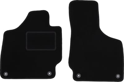 Zwarte veloursmatten voor: Audi TT I 8N cabrio, roadster, coupé (1998-2006)