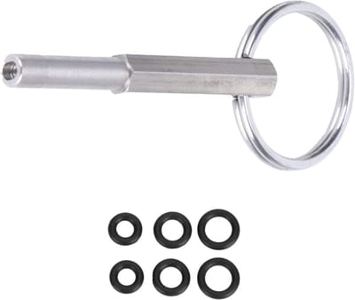 Store_9 - Ovale Schroevendraaier - Roestvrij Staal - Handmatig - Compatibel met Koffiemachines - Inclusief Afdichtingen - Ideaal voor Reparaties