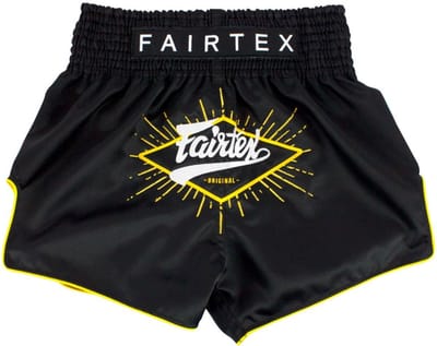 Fairtex BS1903 Muay Thai Shorts - Focus - Zwart S