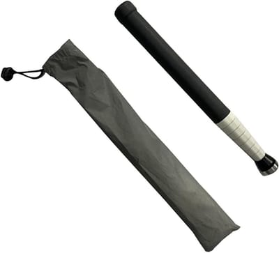 Hulpmiddel Stok - Oogstok Gidsstok - Mobiliteit Ondersteuning - Reflecterend Ontwerp - Opvouwbaar 27-29cm - Zwart