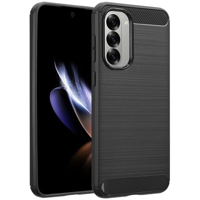 imoshion Hoesje - Geschikt voor Samsung Galaxy A56 (5G) - Brushed Backcover - Zwart