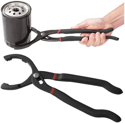Allecto - Oil Filter Pliers - Oliefilter Sleutel - Verstelbare Grip