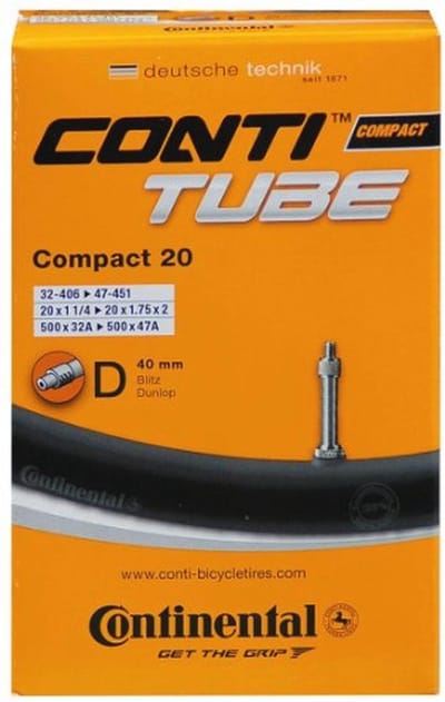 Fiets Luchtslang 20 - Binnenband Zwart 32/47-406/451